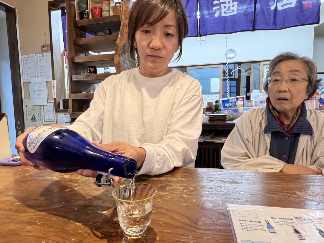 ▲「日本酒は日本の“国酒”。日本人なんだから日本酒をもっと飲んでほしい」と林田さん