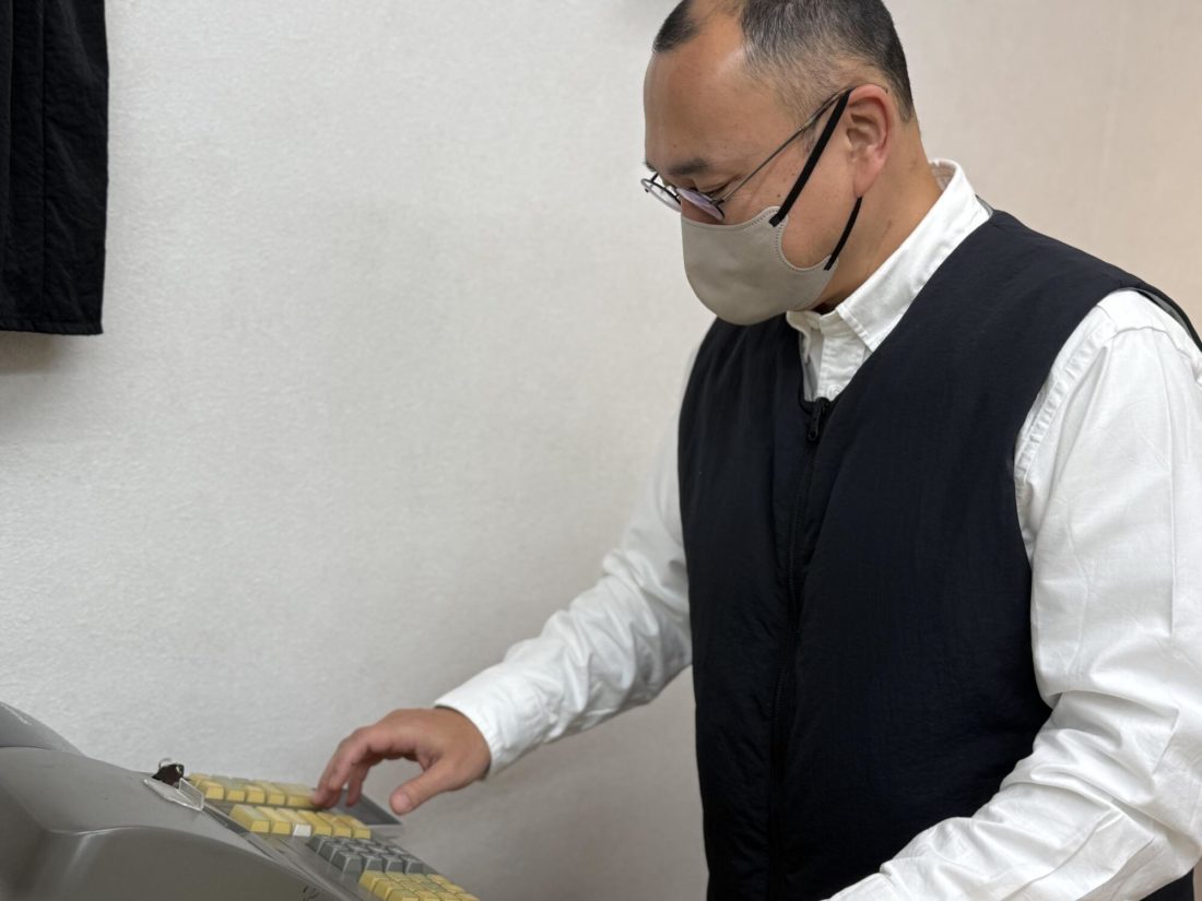 ▲商店街では組合活動にも積極的に関わっている米原さん